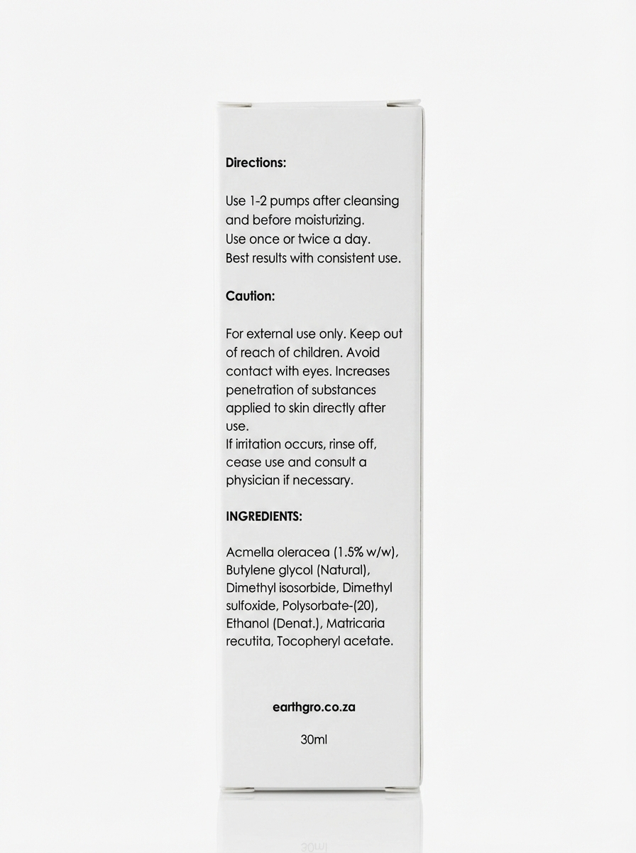 ELIXIRIVE face serum (acmella oleracea 1.5%)